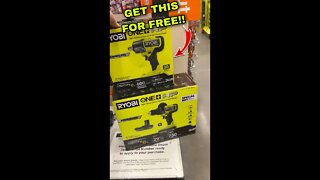 Home Depot Free 1/2 Impact Wrench Deal You Don't Want To Miss!!