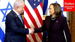 JUST IN: Kamala Harris Meets With Israeli PM Benjamin Netanyahu