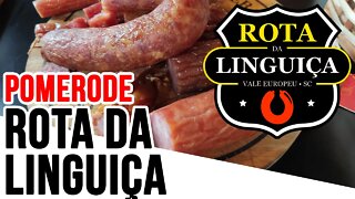 Rota da Linguiça - Pomerode - Degustação de frios e licores