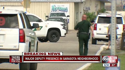 Patrol, SWAT and negotiation units on scene of aggravated assault in Sarasota