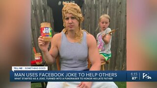 TMSG: Man uses Facebook joke to help others
