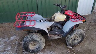 $100 Polaris 350 Trailboss 4x4 2-Stroke!