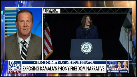 Rep Eric Schmitt: Dems Are About Power and Control