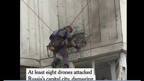 Ukraine Responsible For Multiple Drone Attacks In Moscow (Civilians Affected)