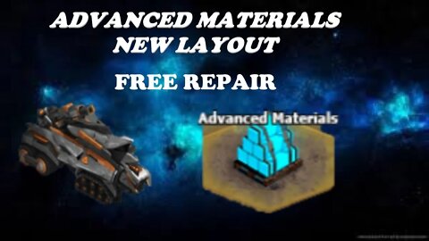 War Commander - New Layout - Advanced Materials - FREE REPAIR