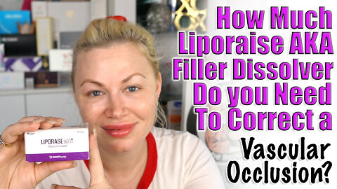 How Much Liporaise AKA Filler Dissolver Do you Need to Correct a VO? | Code Jessica10 saves you $$$