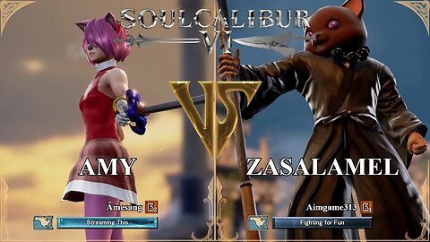 SoulCalibur VI — Amesang (Amy) VS Aimgame313 (Zasalamel) | Xbox Series X Ranked