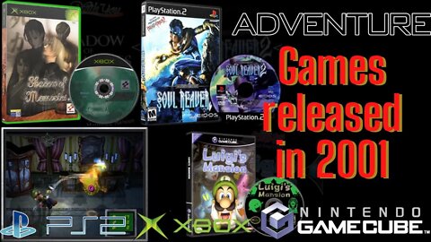 Year 2001 released Adventure Games for Xbox, Gamecube and PS2