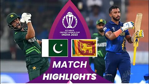 Pakistan vs Sri Lanka World Cup 2023 8th Match Highlights 2023