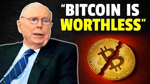 Charlie Munger: Why You Should NEVER Invest In Bitcoin (UNBELIEVABLE)
