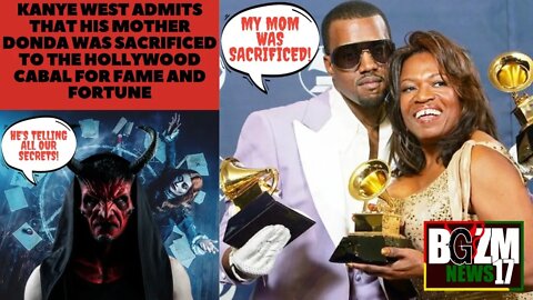 @Kanye West Admits That His Mother Donda Was Sacrificed To Hollywood Cabal