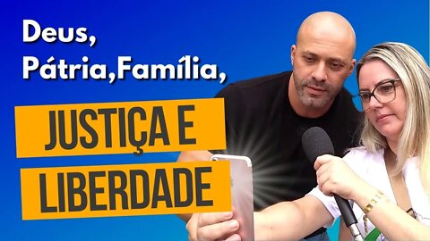 Daniel Silveira JUSTIÇA E LIBERDADE para o Deputado.