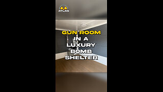 Luxury Bomb Shelter with a Gun Room!