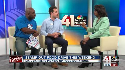 26th Stamp Out Hunger food drive this weekend