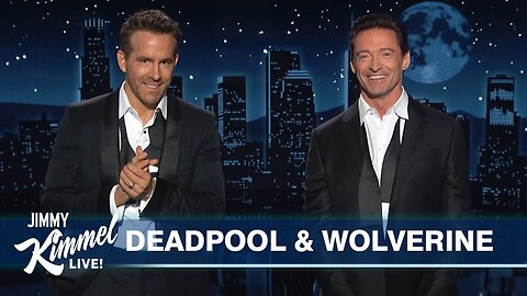 Ryan Reynolds _ Hugh Jackman Guest Host Jimmy Kimmel Live