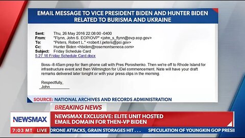 Breaking: Biden's Hidden Email Exposed (robert.l.peters@pci.gov) Used By The US Defense Department.