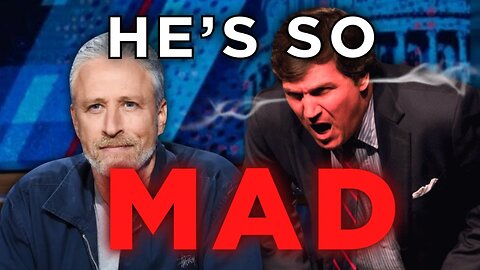 Tucker Carlson Is TERRIFIED Of Jon Stewart