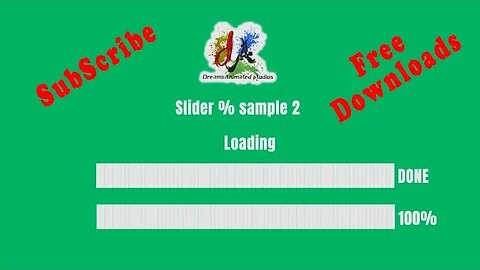 Buffer I loading 0 to 100% slide I chroma I Free Download