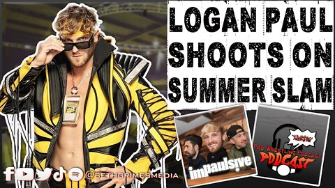 Logan Paul on his SummerSlam Match | Clip from Pro Wrestling Podcast Podcast | #loganpaul #wwe