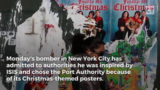 NY Bomber Was Targeting Christmas