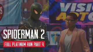 Spider Man 2 Full Platinum Trophy Walkthrough Part 4 PS5