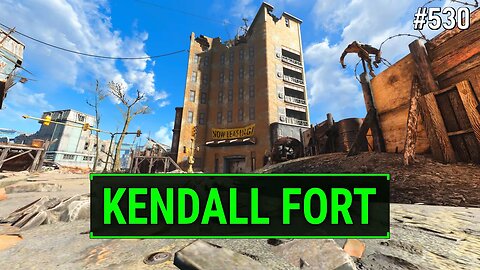 Fallout 4 Unmarked - Finding this Massive Kendall Fort | Ep. 528