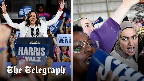 Kamala Harris scolds anti-Israel protesters at rally | U.S. Today