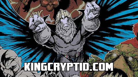 KING CRYPTID #1-4 - A Preview of My Monster & Mystery Comic Book Series