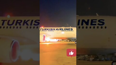 TURKISH AIRLINE LARGE PLANE#viral #youtubeshorts #airplane #trending