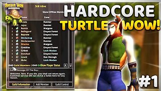 5000 ONLINE and OVER 1000 PLAYING HARDCORE?! | Turtle WoW - Mysteries of Azeroth Playthrough | #1