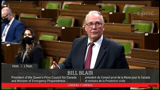 Canada's Bill Blair: We Will Use Emergency Tool Whenever We Are Required To