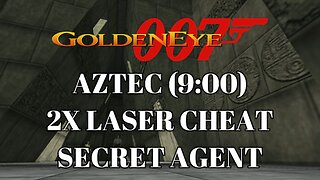 Goldeneye 007 - Level 19 Aztec - 2x Laser Cheat