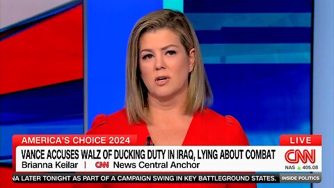 CNN Anchor Faces Backlash for Questioning Vance's Military Service