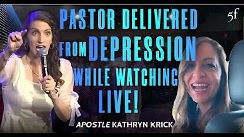 Pastor Delivered from Depression while Watching Live