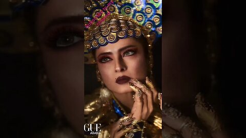 Rekha's Vogue Feature #iconicfashion#voguearabia#shorts#viral