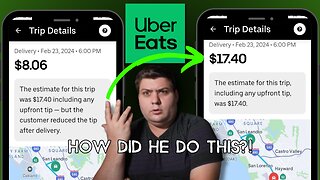 UberEats Driver Got Tip-baited! Here's How He Got Paid Anyway!