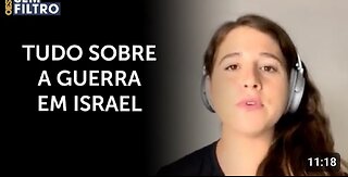 Aline Szewkies, do canal ‘Israel com a Aline’, detalha situação de momento em Israel | #osf