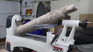 Wood Turning a Log back into a Tree
