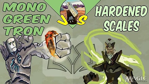 Mono Green Tron VS Harden Scales｜Ring and Stone ｜Magic the Gathering Online｜Modern