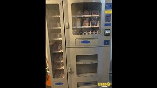 Seaga Genesis Office Deli Snack and Drink Combo Vending Machine with Entree Merchandiser For Sale