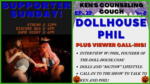 Ep. 29 - Doll House Phil Interview & Viewer Call-Ins!