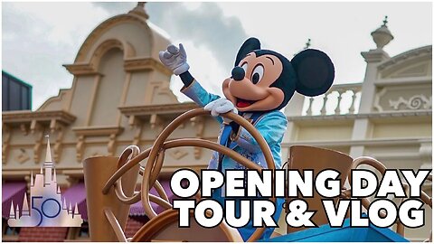 Walt Disney World's 50th Anniversary Opening Day Celebration Tour