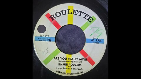Jimmie Rodgers – Are You Really Mine