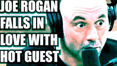 Joe Rogan Simping On Hot Guest And Things Get Really Weird