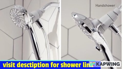 Best Handheld Shower heads ।। Kohler Shower heads।। Best luxury Shower head@dailymust