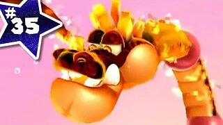 Super Mario Galaxy 2 100% Walkthrough Part 35: Orange-Eyes Gassy Ignition Dragon