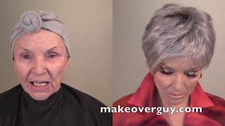 78 Year Old Recreates Her Younger Face with Makeup