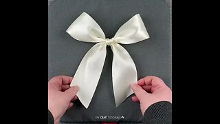 PERSONALIZING A RIBBON BOW WITH CRICUT IRON ON VINYL #shorts