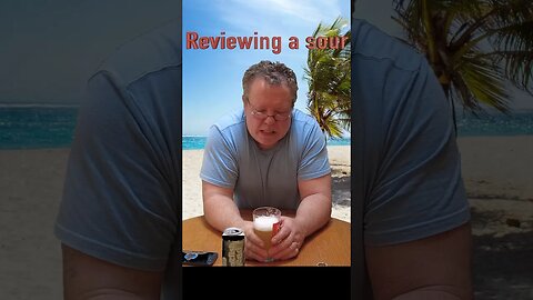Reviewing a sour ale… Hilarious reaction!! 😂🤣😂 #beer #craftbeer #beerstagram #funny #lmao