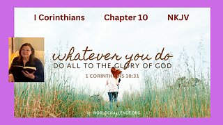 I Corinthians 10 : 04/10/24